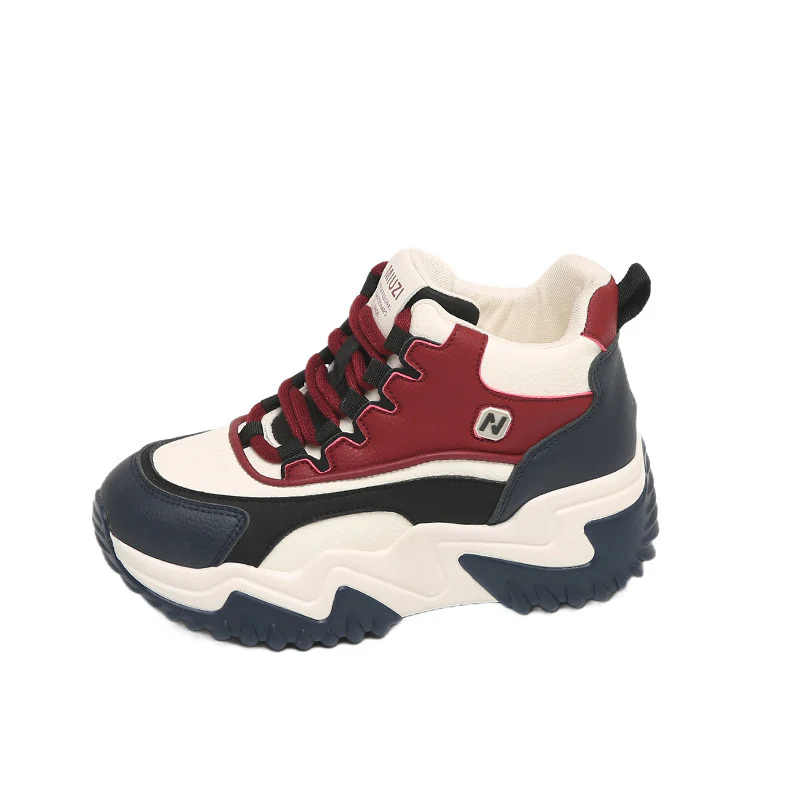 Damen Sportliche High-Top Sneakers mit robustem Profil und dynamischem Design Heidi Mode - Image 6