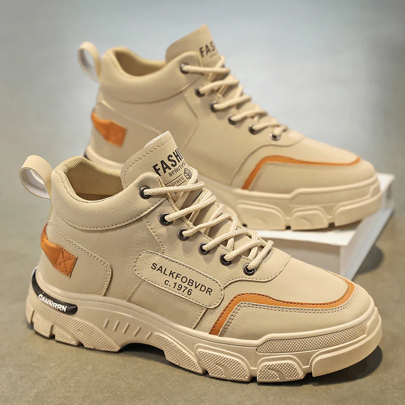 Damen Sportliche High-Top Sneakers mit robustem Sohlenprofil Heidi Mode - Image 3