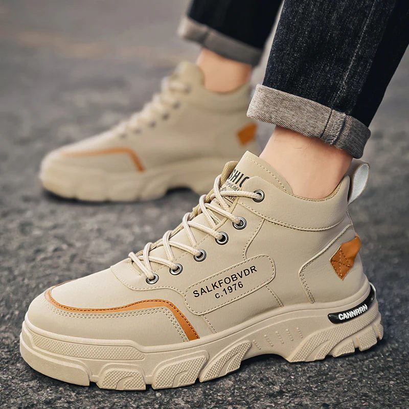 Damen Sportliche High-Top Sneakers mit robustem Sohlenprofil Heidi Mode - Image 4