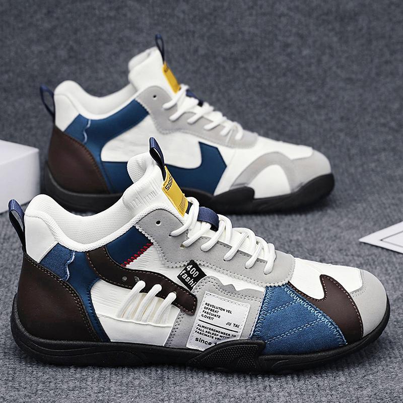 Damen Sportliche High-Top Sneakers mit robuster Profilsohle und atmungsaktiven Einsätzen Heidi Mode