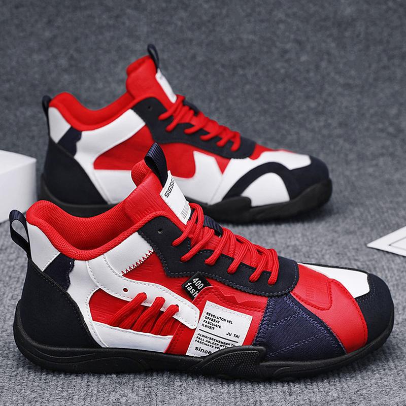 Damen Sportliche High-Top Sneakers mit robuster Profilsohle und atmungsaktiven Einsätzen Heidi Mode - Image 2