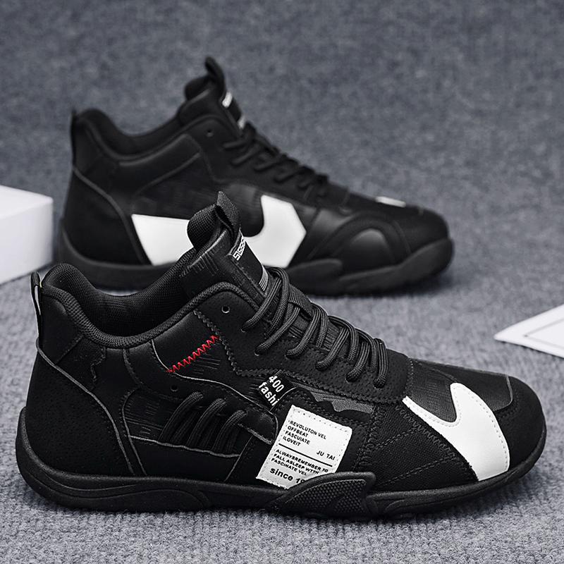 Damen Sportliche High-Top Sneakers mit robuster Profilsohle und atmungsaktiven Einsätzen Heidi Mode - Image 3