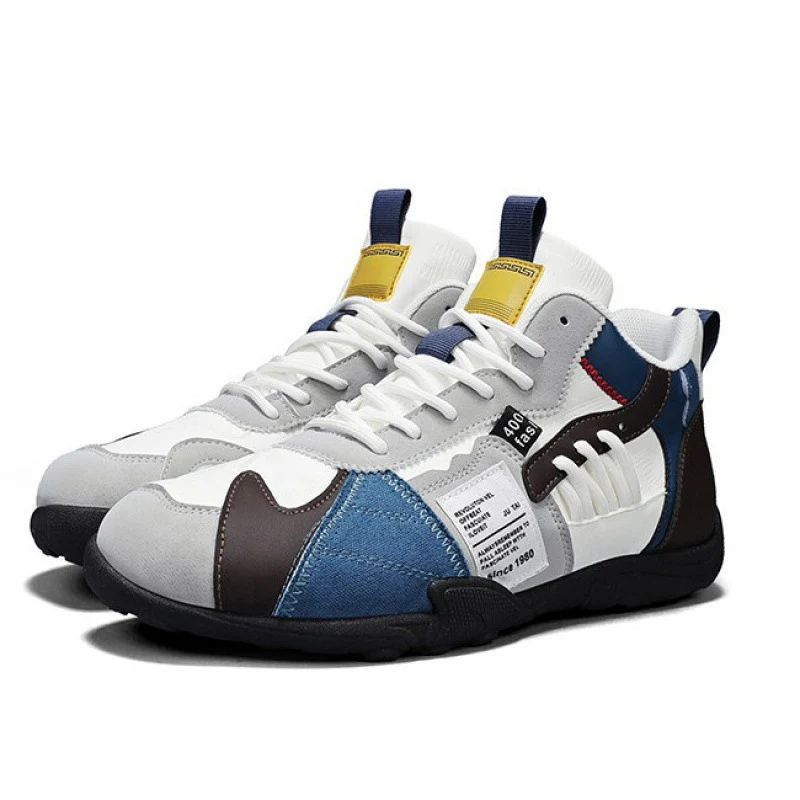 Damen Sportliche High-Top Sneakers mit robuster Profilsohle und atmungsaktiven Einsätzen Heidi Mode - Image 5