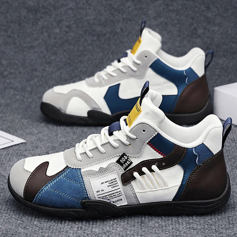 Damen Sportliche High-Top Sneakers mit robuster Profilsohle und atmungsaktiven Einsätzen Heidi Mode - Image 8