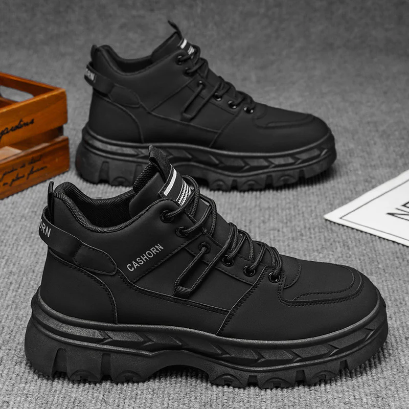 Damen Sportliche High-Top Sneakers mit robuster Sohle und atmungsaktiven Einsätzen Heidi Mode - Image 6