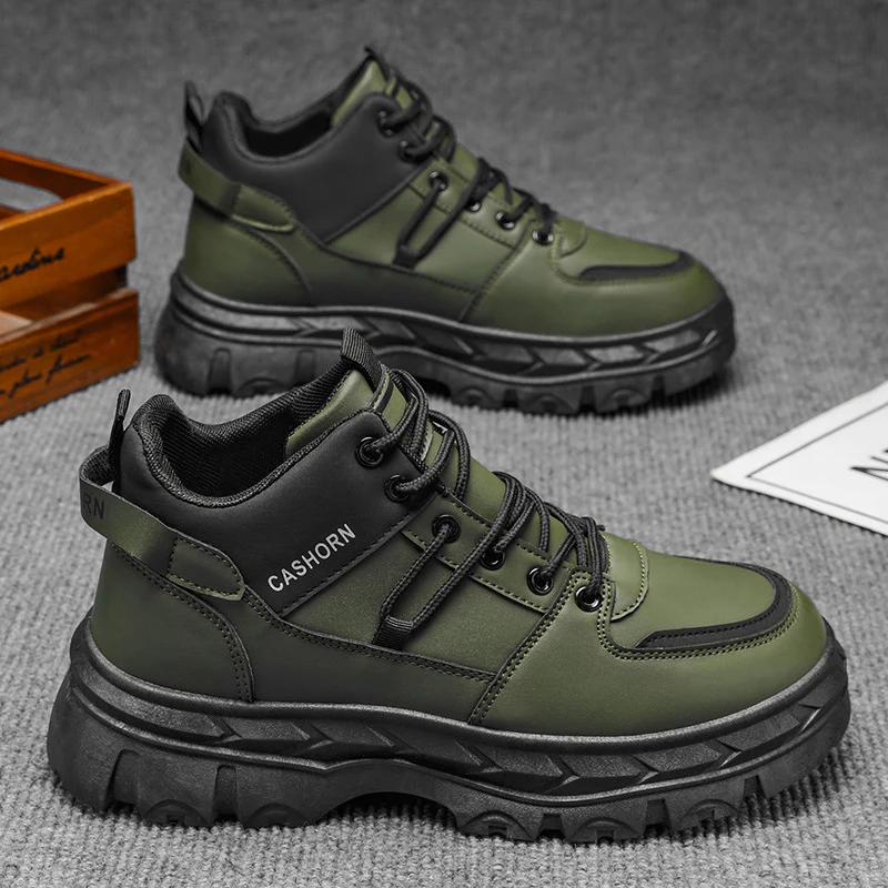 Damen Sportliche High-Top Sneakers mit robuster Sohle und atmungsaktiven Einsätzen Heidi Mode - Image 7