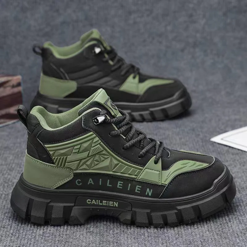 Damen Sportliche High-Top Sneakers mit robuster und rutschfester Sohle Heidi Mode - Image 4