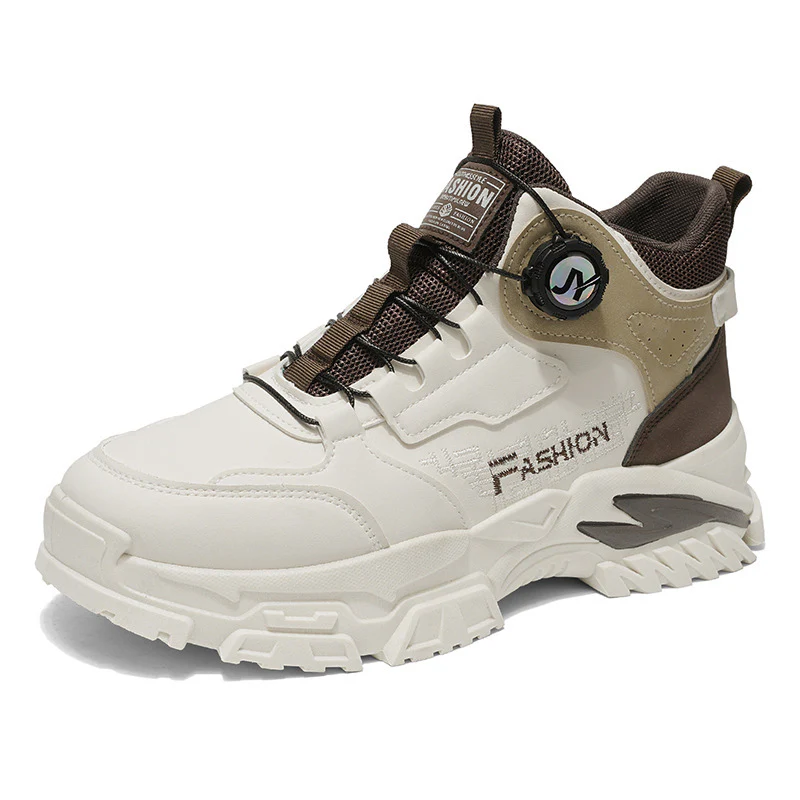 Damen Sportliche High-Top Sneakers mit rutschfestem Profil und modernem Design Heidi Mode - Image 5