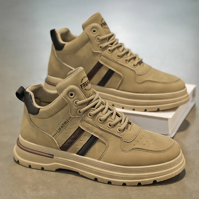 Damen Sportliche High-Top Sneakers mit rutschfester Sohle und atmungsaktivem Obermaterial Heidi Mode