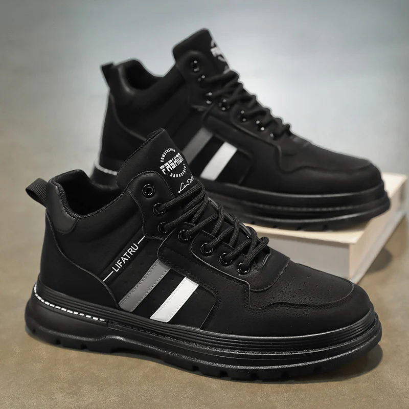 Damen Sportliche High-Top Sneakers mit rutschfester Sohle und atmungsaktivem Obermaterial Heidi Mode - Image 2