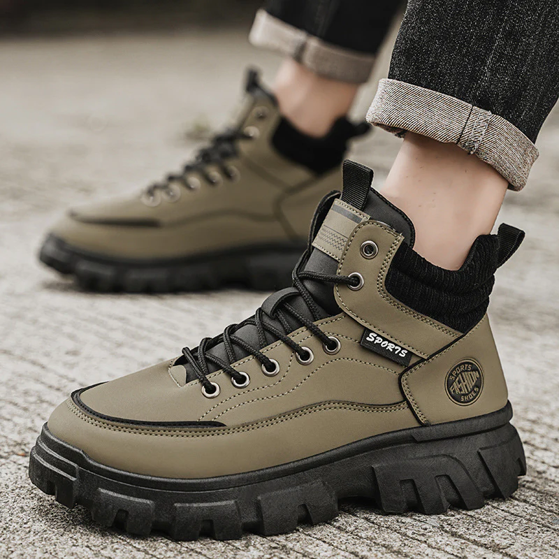 Damen Sportliche High-Top Sneakers mit rutschfester Sohle und dämpfendem Profil Heidi Mode - Image 3