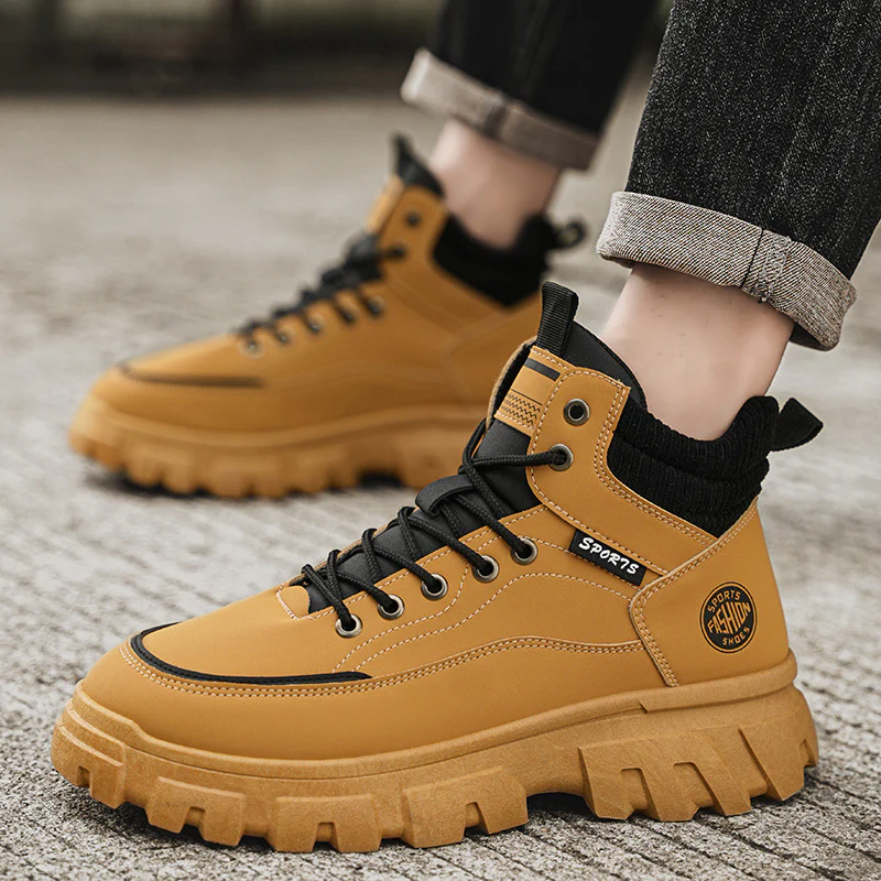 Damen Sportliche High-Top Sneakers mit rutschfester Sohle und dämpfendem Profil Heidi Mode - Image 6
