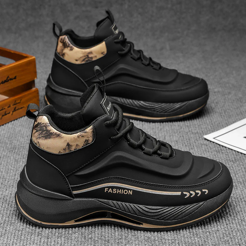 Damen Sportliche High-Top Sneakers mit rutschfester Sohle und modischem Design Heidi Mode - Image 4