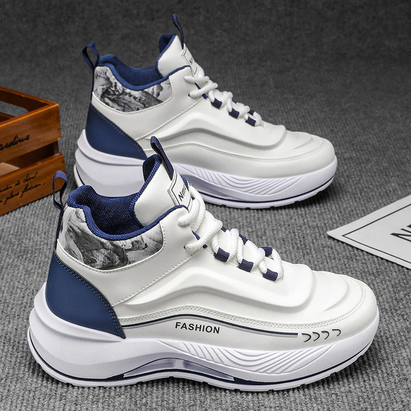 Damen Sportliche High-Top Sneakers mit rutschfester Sohle und modischem Design Heidi Mode - Image 7