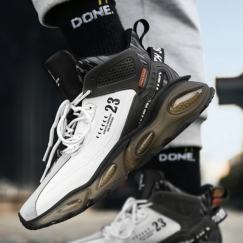 Damen Sportliche High-Top Sneakers mit stabilisierenden Features Heidi Mode - Image 4