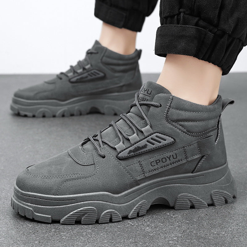 Damen Sportliche High-Top Sneakers mit strapazierfähigem Obermaterial Heidi Mode - Image 2
