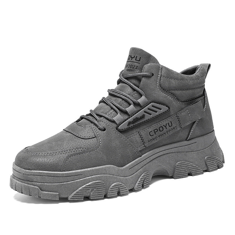 Damen Sportliche High-Top Sneakers mit strapazierfähigem Obermaterial Heidi Mode - Image 5