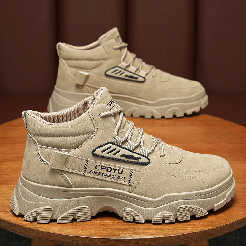 Damen Sportliche High-Top Sneakers mit strapazierfähigem Obermaterial Heidi Mode - Image 6