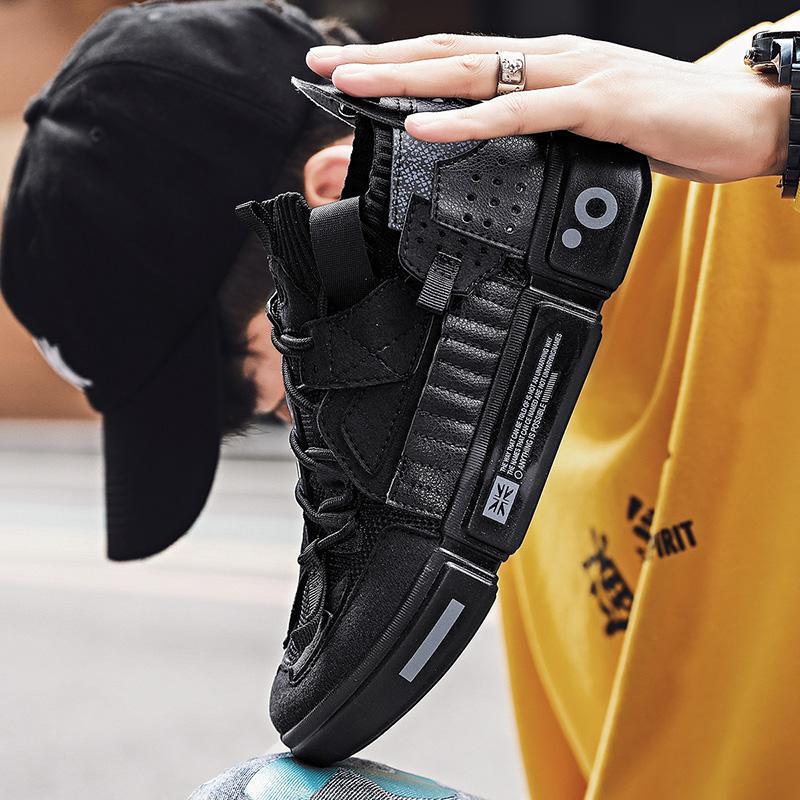 Damen Sportliche High-Top Sneakers mit strapazierfähigem Obermaterial und atmungsaktiver Struktur Heidi Mode - Image 4
