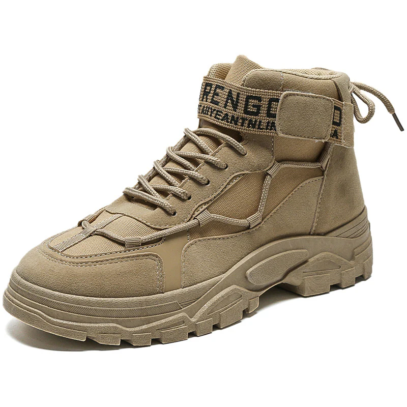 Damen Sportliche High-Top Stiefel mit robustem Sohlenprofil Heidi Mode - Image 5