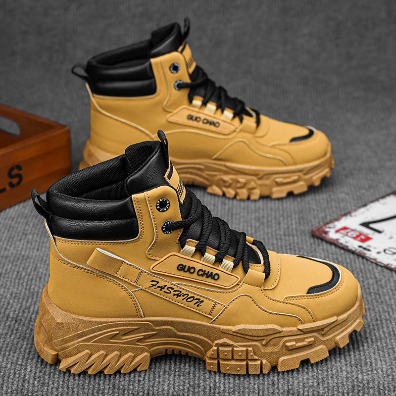 Damen Sportliche Hiking Stiefel mit rutschfester Sohle und atmungsaktivem Obermaterial Heidi Mode - Image 3