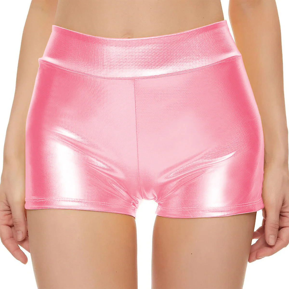 Damen Sportliche Hochbund Shorts Heidi-Mode - Image 10