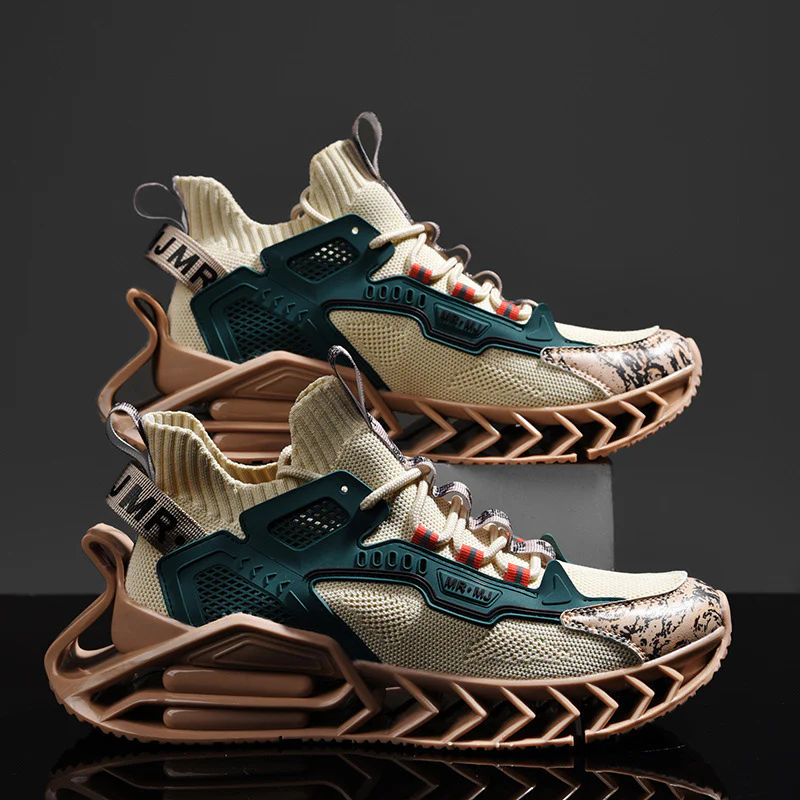 Damen Sportliche Hochleistungs Sneakers mit atmungsaktiver Struktur und innovativer Dämpfungstechnologie Heidi Mode - Image 3