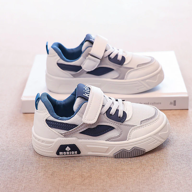 Damen Sportliche Kindersneaker mit praktischen Klettverschluss und atmungsaktiver Mesh-Oberfläche Heidi Mode - Image 7