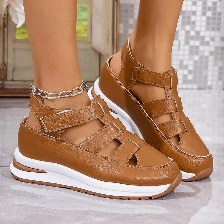 Damen Sportliche Klettsandalen mit dämpfender Sohle und atmungsaktiver Struktur Heidi Mode - Image 10