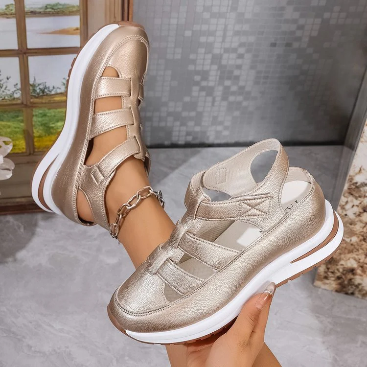 Damen Sportliche Klettsandalen mit dämpfender Sohle und atmungsaktiver Struktur Heidi Mode - Image 7