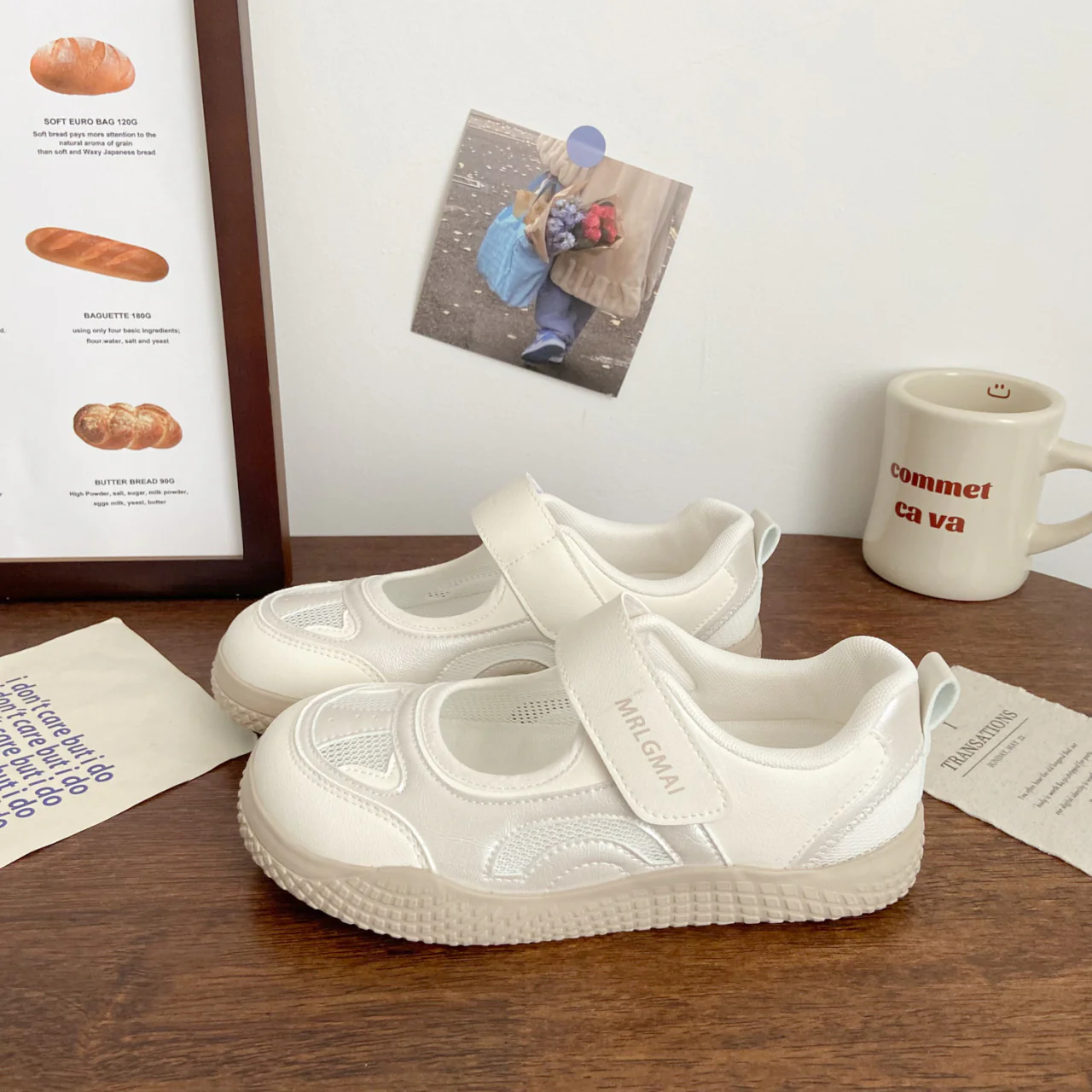 Damen Sportliche Klettverschluss-Sneaker mit atmungsaktivem Obermaterial und dämpfender Sohle Heidi Mode - Image 8