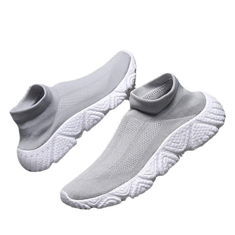 Damen Sportliche Knit Slip-On Sneakers mit rutschfester Sohle Heidi Mode - Image 2