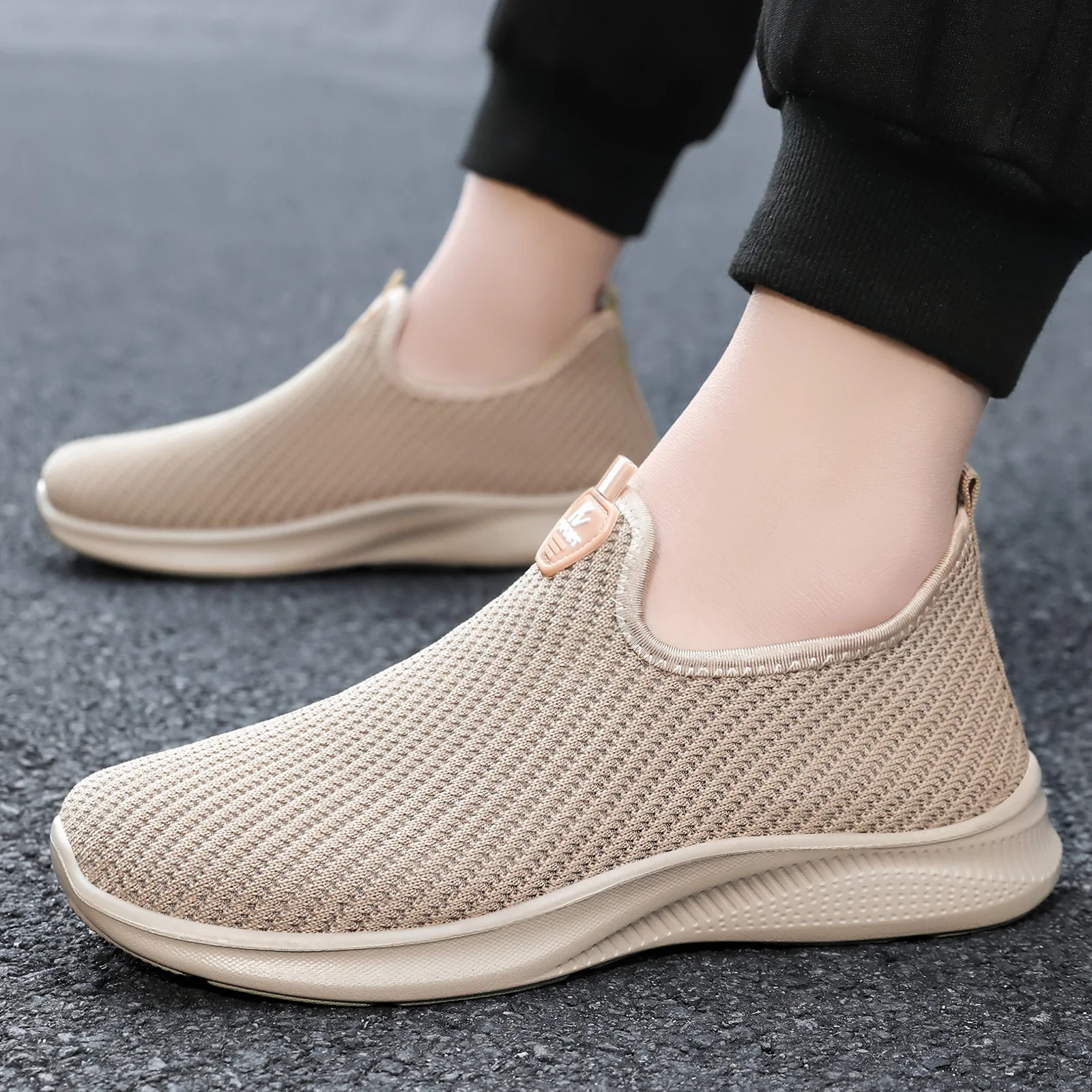 Damen Sportliche Knit-Sneaker mit atmungsaktivem Obermaterial Heidi Mode - Image 3