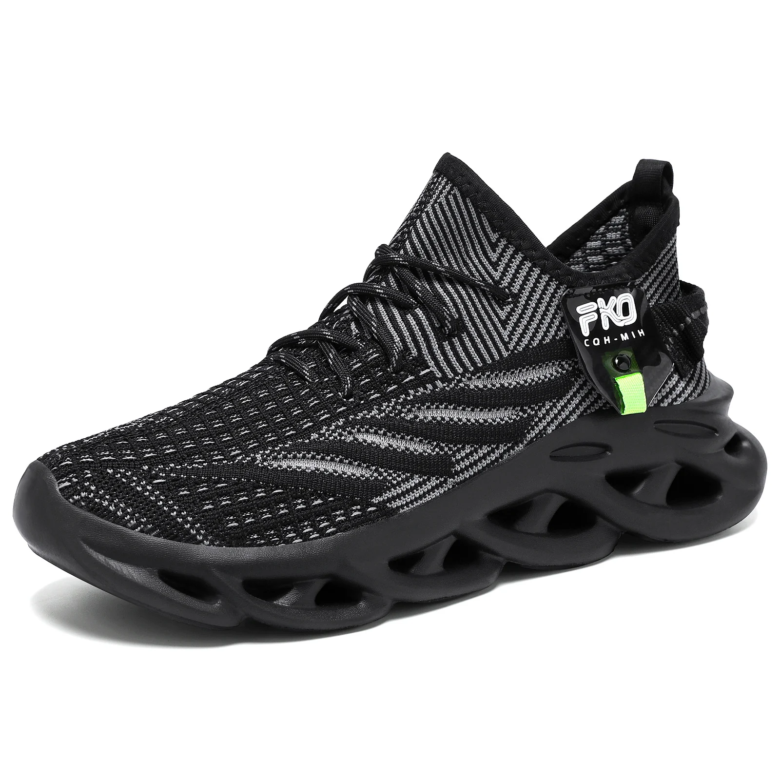 Damen Sportliche Knit-Sneaker mit elastischem Halt und dämpfender Sohle Heidi Mode - Image 5