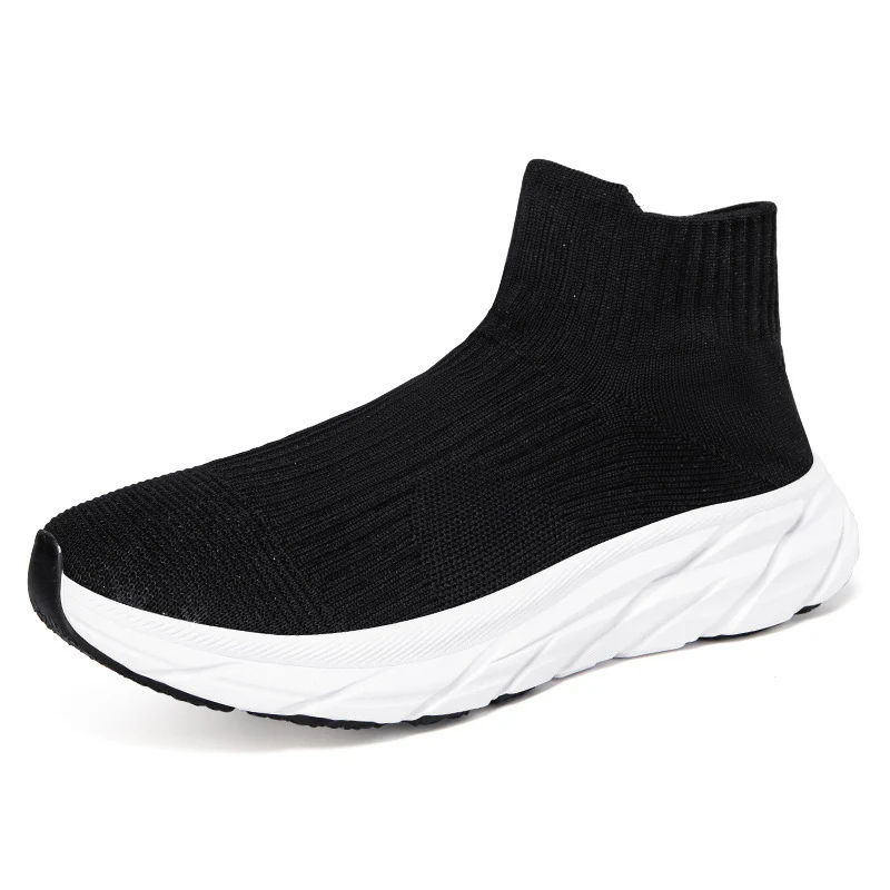 Damen Sportliche Knöchelsneaker mit elastischem Strickoberteil und rutschfester Sohle Heidi Mode - Image 6