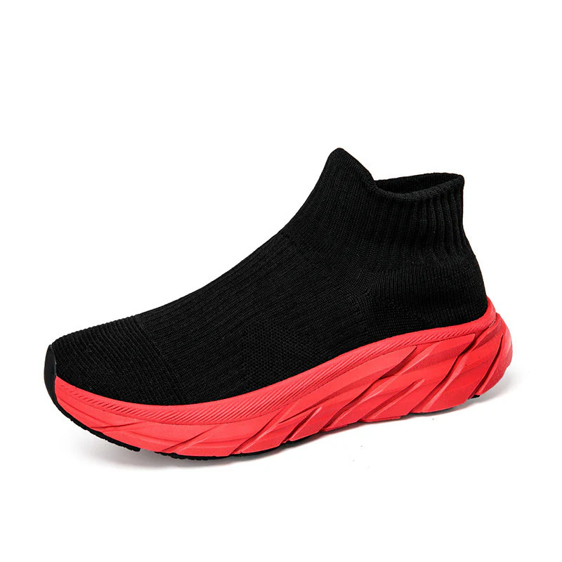 Damen Sportliche Knöchelsneaker mit elastischem Strickoberteil und rutschfester Sohle Heidi Mode - Image 7