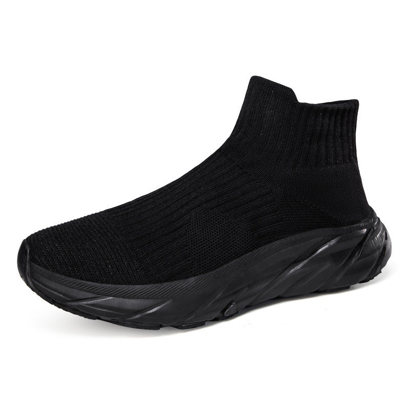 Damen Sportliche Knöchelsneaker mit elastischem Strickoberteil und rutschfester Sohle Heidi Mode - Image 8