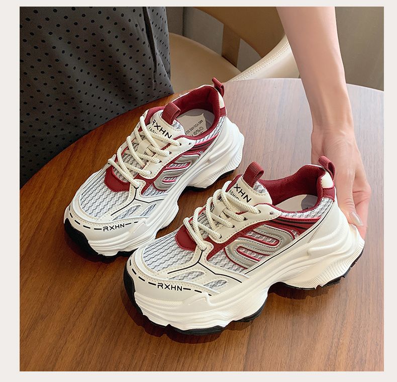 Damen Sportliche Komfort-Sneaker mit atmungsaktivem Mesh und dämpfender Sohle Heidi Mode - Image 6