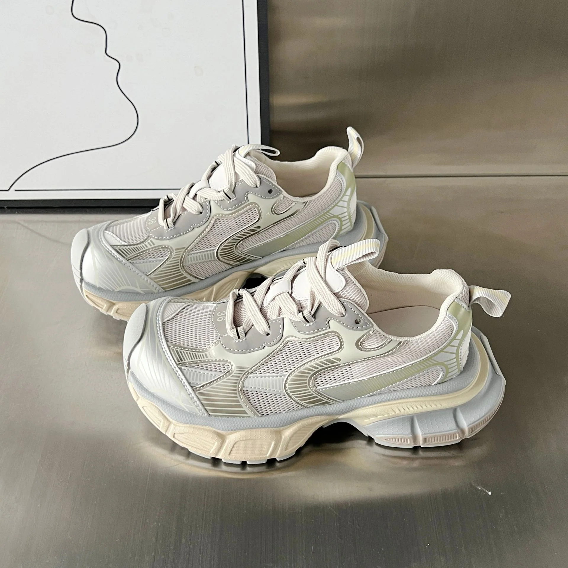 Damen Sportliche Lauf-Schuhe Heidi Mode - Image 2