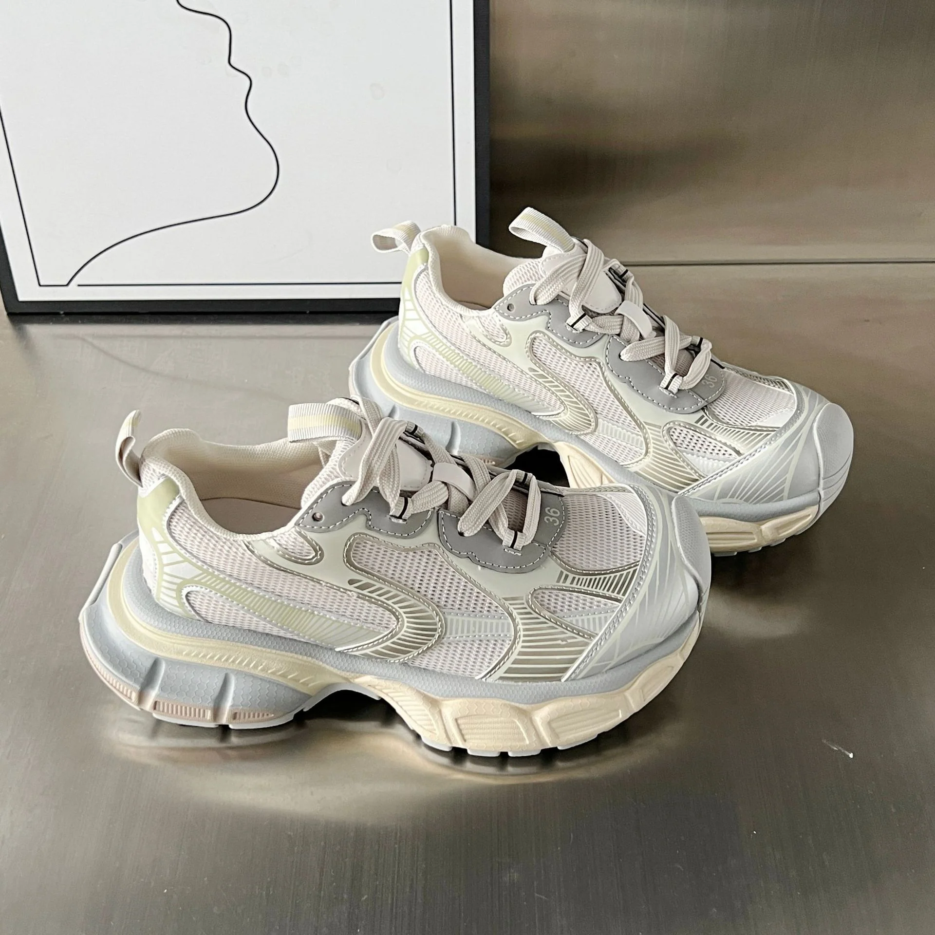 Damen Sportliche Lauf-Schuhe Heidi Mode - Image 5