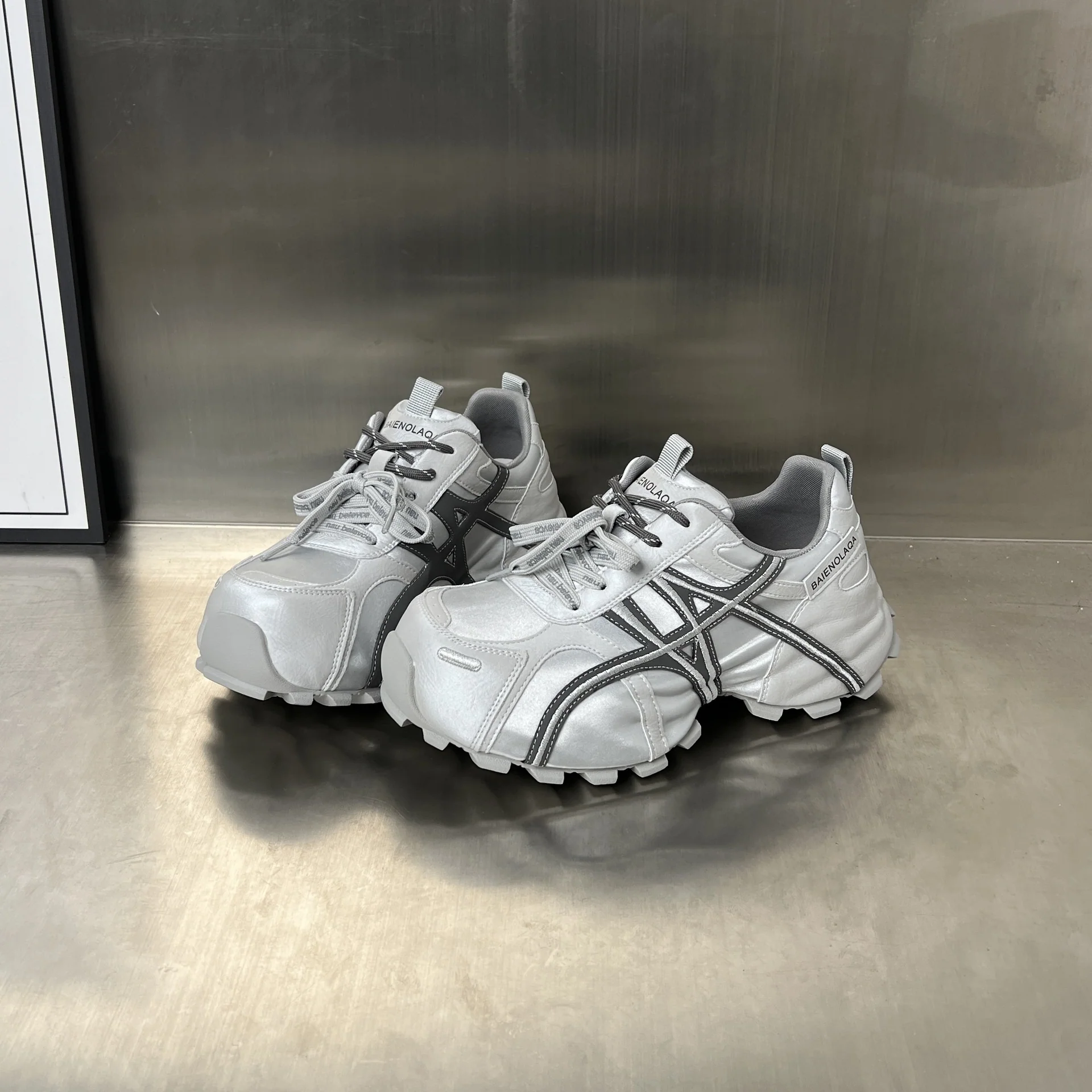 Damen Sportliche Lauf-Schuhe mit robustem Profil und atmungsaktivem Obermaterial Heidi Mode - Image 7