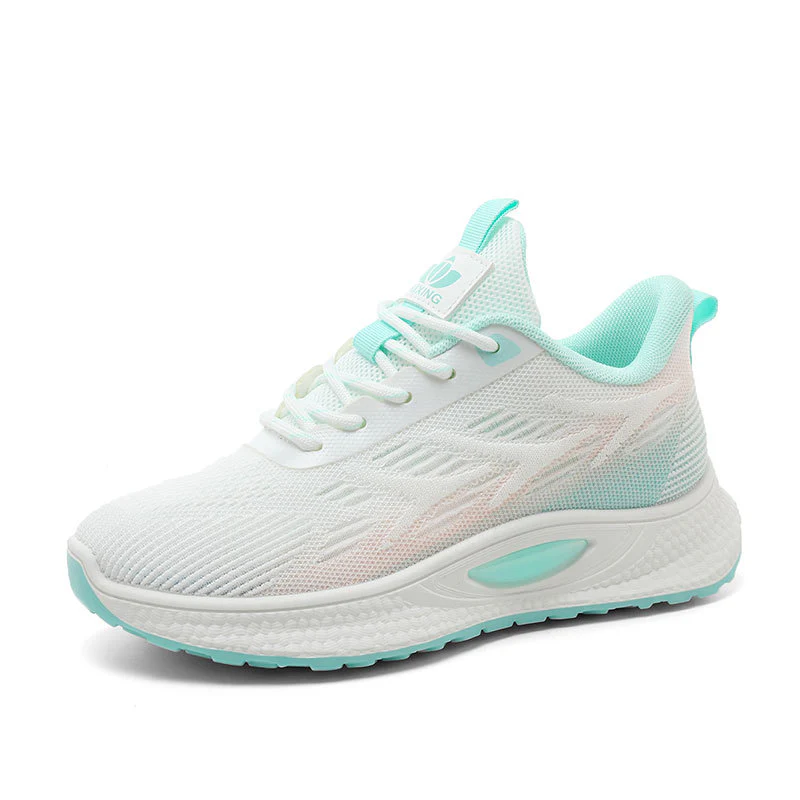 Damen Sportliche Lauf-Sneaker mit atmungsaktivem Mesh-Obermaterial und dämpfender Laufsohle Heidi Mode - Image 2