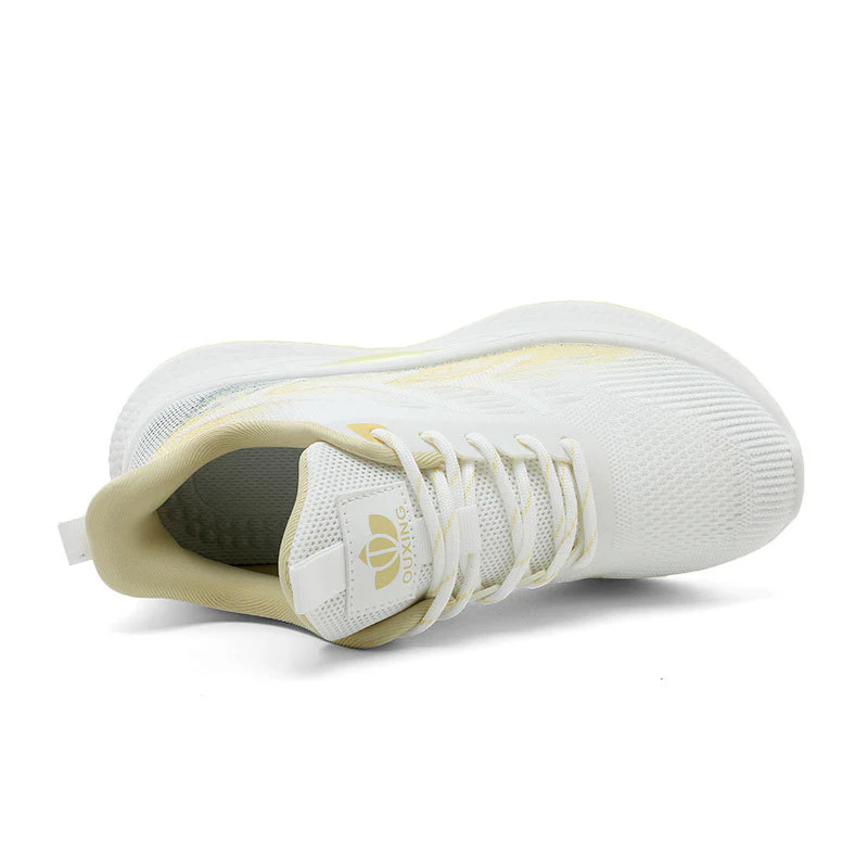 Damen Sportliche Lauf-Sneaker mit atmungsaktivem Mesh-Obermaterial und dämpfender Laufsohle Heidi Mode - Image 3