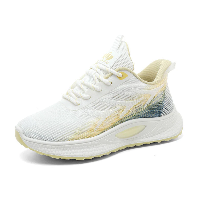 Damen Sportliche Lauf-Sneaker mit atmungsaktivem Mesh-Obermaterial und dämpfender Laufsohle Heidi Mode - Image 5