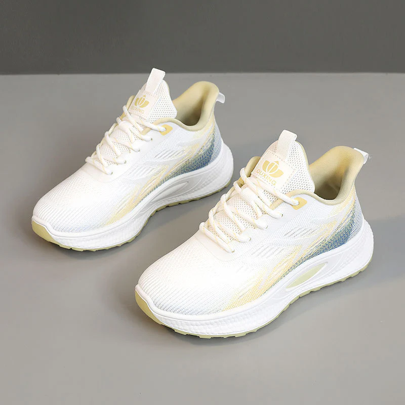 Damen Sportliche Lauf-Sneaker mit atmungsaktivem Mesh-Obermaterial und dämpfender Laufsohle Heidi Mode - Image 6