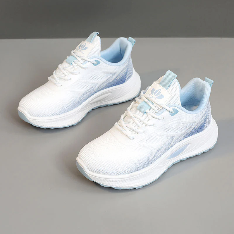 Damen Sportliche Lauf-Sneaker mit atmungsaktivem Mesh-Obermaterial und dämpfender Laufsohle Heidi Mode - Image 7