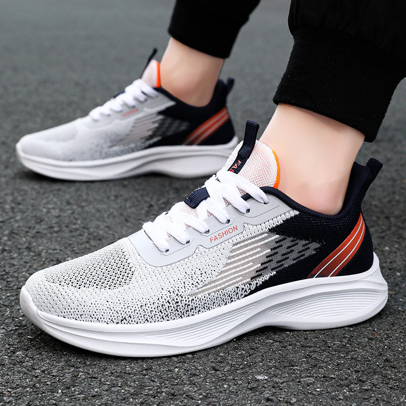 Damen Sportliche Lauf-Sneaker mit atmungsaktivem Mesh-Obermaterial und dämpfender Sohle Heidi Mode - Image 2