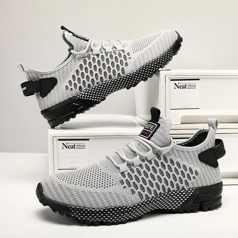 Damen Sportliche Lauf-Sneaker mit atmungsaktivem Mesh-Obermaterial und dämpfender Sohle Heidi Mode - Image 8