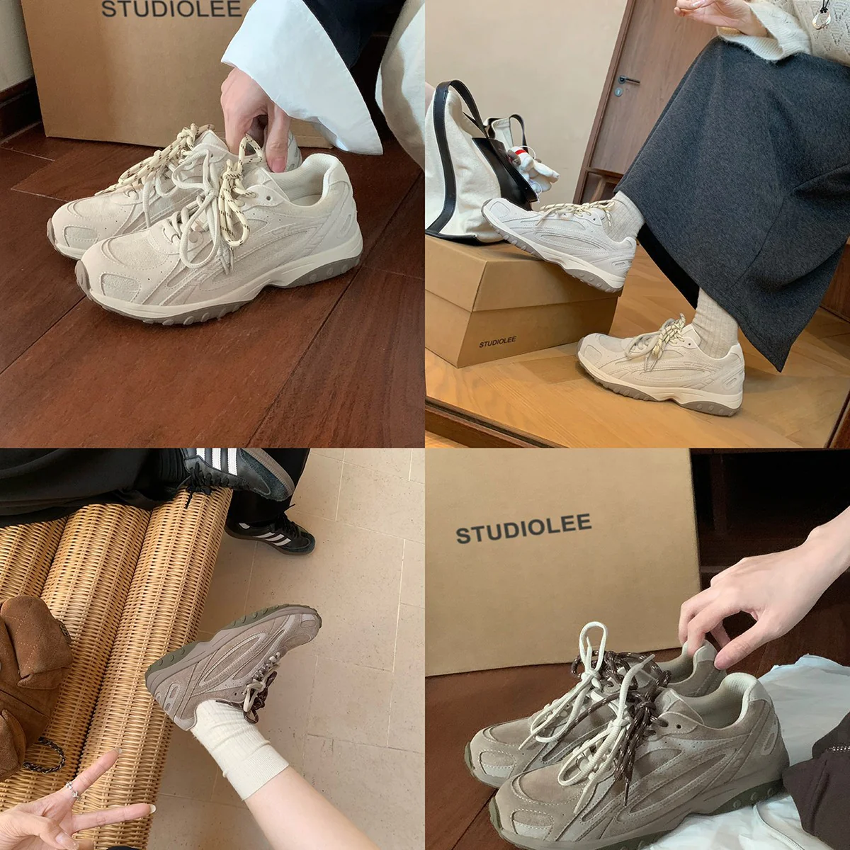 Damen Sportliche Lauf-Sneaker mit atmungsaktivem Mesh-Obermaterial und stabiler Sohle Heidi Mode - Image 4
