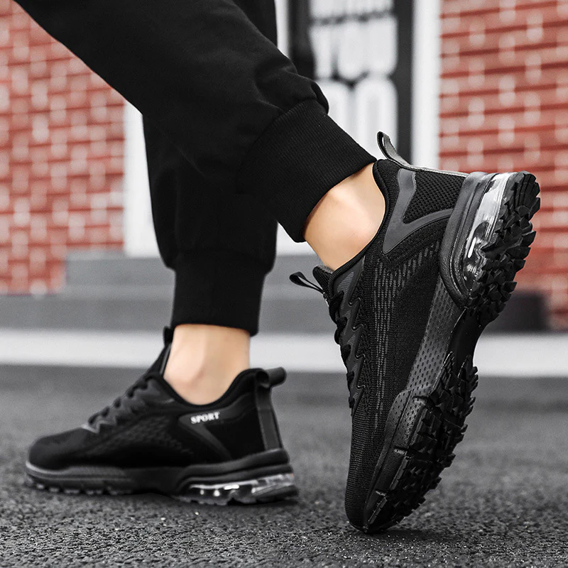 Damen Sportliche Lauf-Sneaker mit atmungsaktivem Mesh-Obermaterial und stoßdämpfender Sohle Heidi Mode - Image 2